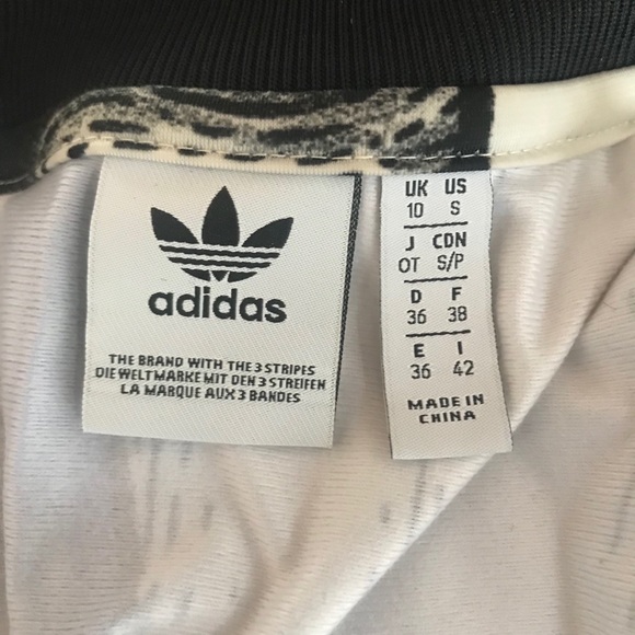 ADIDAS x FARM RIO collab tropical palm limited edition superstar jacket size S - Picture 11 of 13